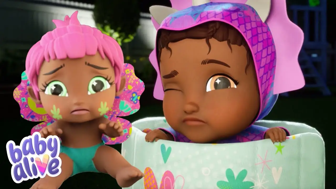 Baby Alive Official 🍼 | Magical Baby SLEEPOVER!! | Cartoons for Kids | Kids Videos 💕